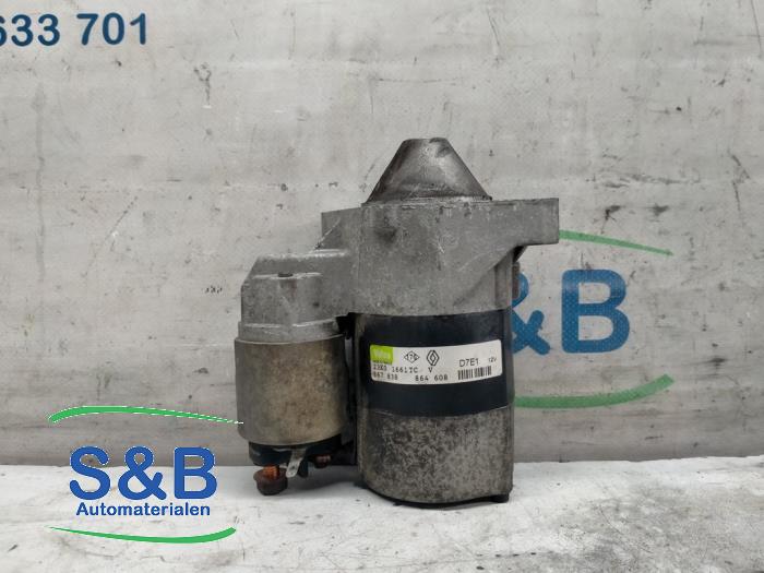 Gebrauchte Anlasser Renault Clio II (BB/CB) 1.2 Preis € 30,00 Margenregelung angeboten von Schaap & Bron