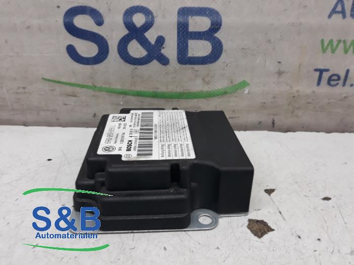 Airbag Module from a Volkswagen Polo V (6R) 1.2 TDI 12V BlueMotion 2011