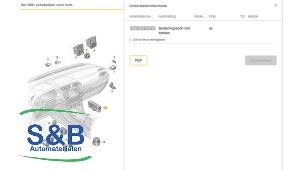 Usagé Commutateur PDC Volkswagen Tiguan (AD1) 1.5 TSI 16V Prix € 20,00 Règlement à la marge proposé par Schaap & Bron