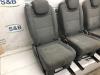 Rear seat from a Seat Alhambra (7N) 2.0 TDI 16V 2011