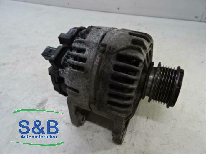 Dynamo van een Volkswagen Lupo (6X1) 1.2 TDI 3L 2000