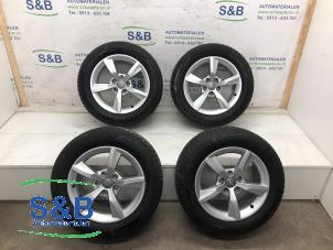 Used Set of sports wheels + winter tyres Audi A4 Avant (B8) 2.0 TDI 16V Price € 299,00 Margin scheme offered by Schaap & Bron