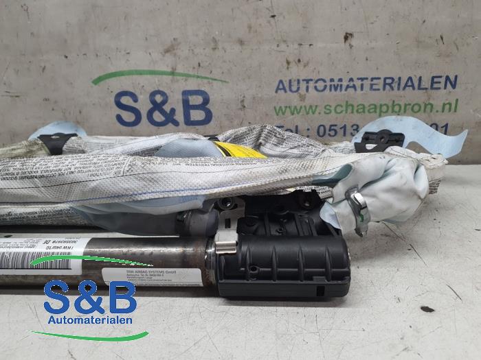 Roof curtain airbag, left from a Audi A6 Avant (C6) 2.0 TDI 16V 2010