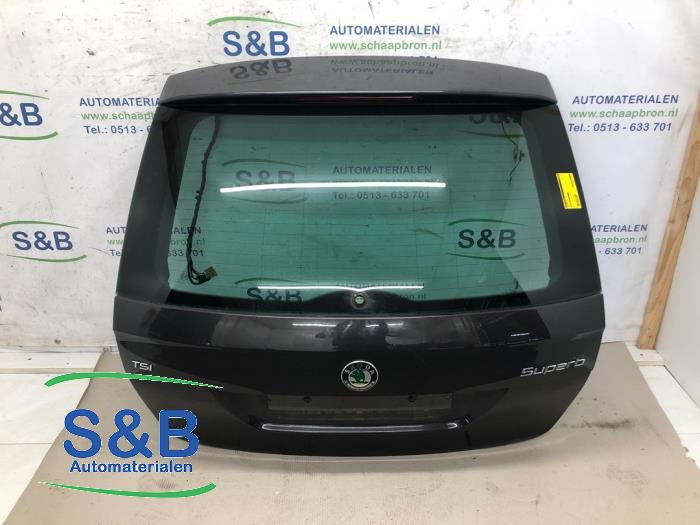 Für Skoda Superb II 3T Kombi 09-15 Heckklappenschloß Schloss Heckklappe