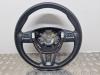 Steering wheel from a Seat Altea (5P1), 2004 / 2015 2.0 TDI 16V, MPV, Diesel, 1.968cc, 103kW (140pk), FWD, BKD; CFHC, 2004-03 / 2015-07, 5P1 2009