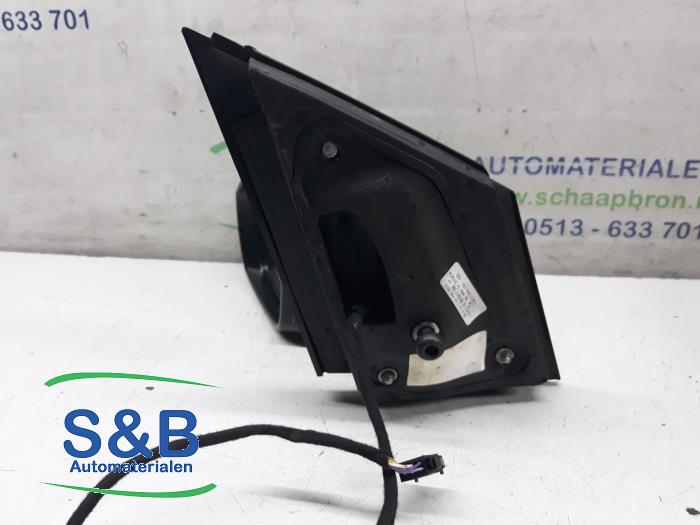 Wing mirror, left from a Volkswagen Polo V (6R) 1.4 TDI DPF BlueMotion technology 2015
