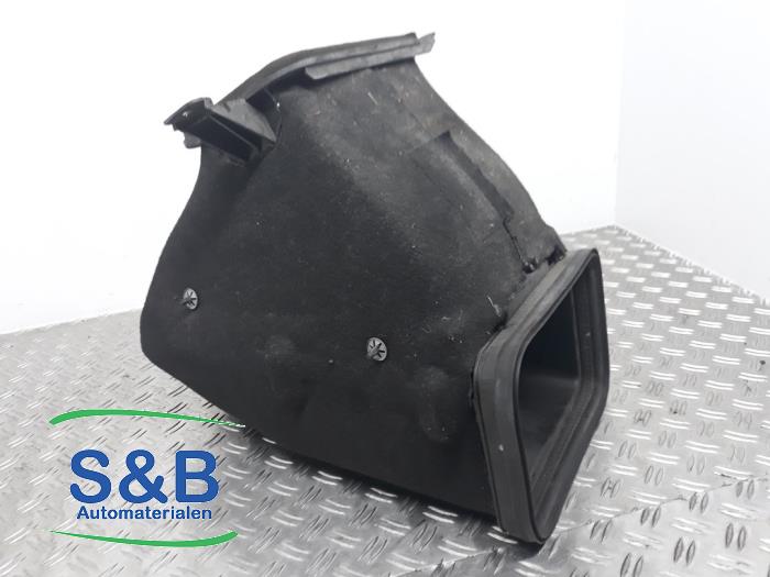 Interior heater climate box assembly housing