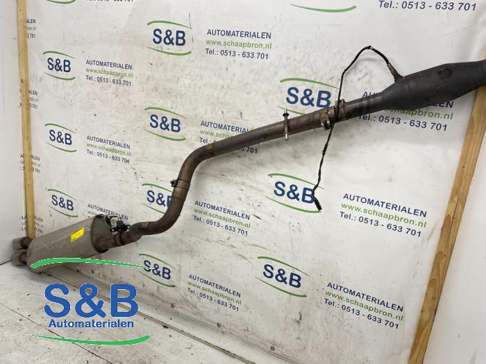 Exhaust (complete) from a Seat Leon (1M1) 1.8 20V Turbo 2003