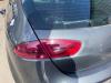 Taillight lens, left from a Seat Leon (1P1) 1.8 TSI 16V 2011