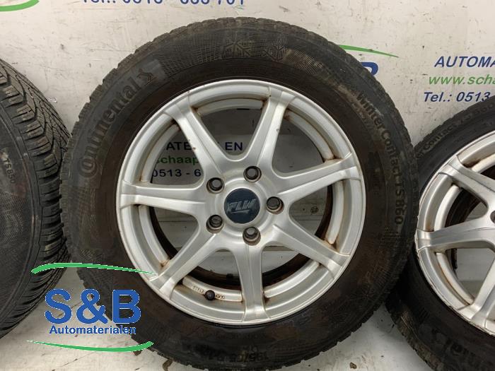 Combi Rims Set of sports wheels + winter tyres - Alloy PLW - Schaap & Bron