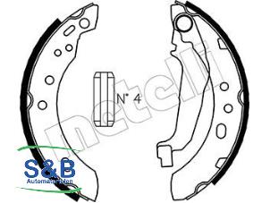 New Brake shoe Nissan Micra Price € 39,63 Inclusive VAT offered by Schaap & Bron