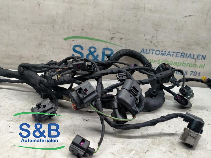 Wiring harness from a Volkswagen Golf VII (AUA) 1.4 TSI 16V 2017