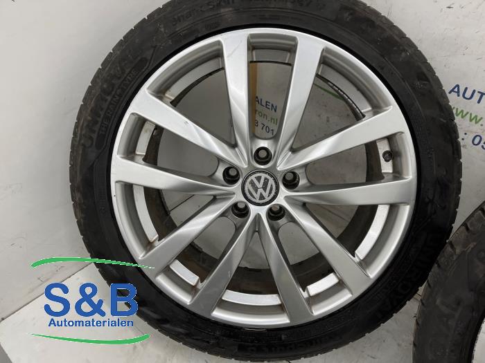 Sport rims set + tires - Alloy - Schaap & Bron | ProxyParts.com