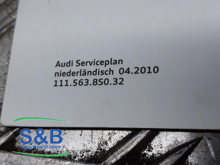 Instrucciones(varios) de un Audi A1 (8X1/8XK)  2010