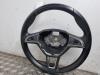 Steering wheel from a Skoda Rapid, 2012 / 2022 1.2 TSI 16V, Liftback, Petrol, 1.197cc, 66kW (90pk), FWD, CJZC, 2015-05 / 2019-12 2016