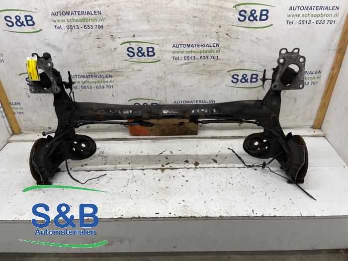 Gebrauchte Hinterachse Vorderradantrieb Peugeot 5008 I (0A/0E) 1.6 THP 16V Preis € 140,00 Margenregelung angeboten von Schaap & Bron