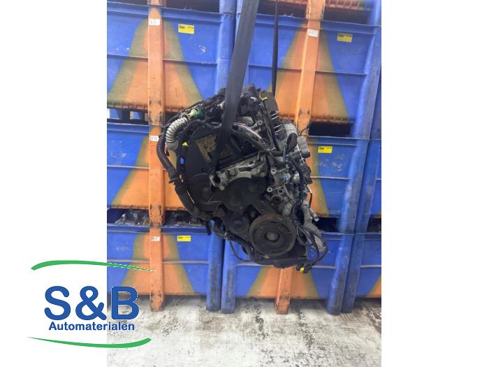 Motor van een Peugeot 307 (3A/C/D) 1.6 HDi 16V 2005