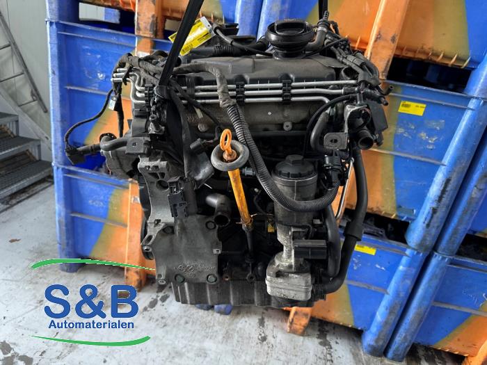 Used Engine Volkswagen Passat (3C2) 1.9 TDI Price € 325,00 Margin scheme offered by Schaap & Bron