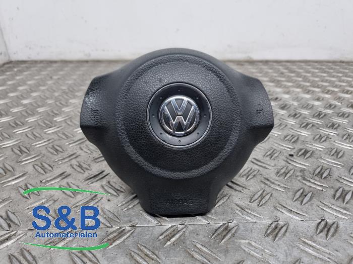 Airbag gauche (volant) d'un Volkswagen Caddy III (2KA,2KH,2CA,2CH) 1.6 TDI 16V 2011
