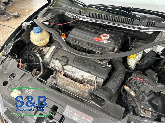 Engine from a Seat Ibiza IV (6J5) 1.4 16V 2010