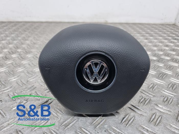 Airbag gauche (volant) d'un Volkswagen Polo VI (AW1) 1.0 TSI 12V BlueMotion 2019