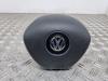 Left airbag (steering wheel) from a Volkswagen Polo VI (AW1) 1.0 TSI 12V BlueMotion 2019