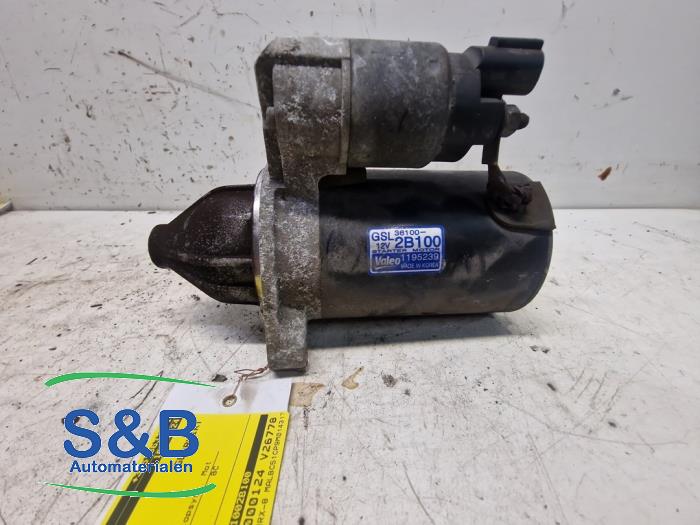 Used Starter Hyundai i20 1.4i 16V Price € 40,00 Margin scheme offered by Schaap & Bron
