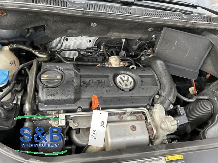 Boite de vitesses d'un Volkswagen Golf Plus (5M1/1KP) 1.4 TSI 122 16V 2012