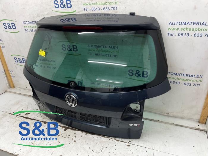 Tailgate from a Volkswagen Golf Plus (5M1/1KP) 1.4 TSI 122 16V 2012
