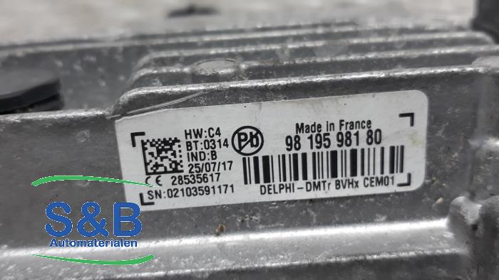 Start/Stop computer from a Peugeot 308 SW (L4/L9/LC/LJ/LR) 1.6 BlueHDi 120 2017