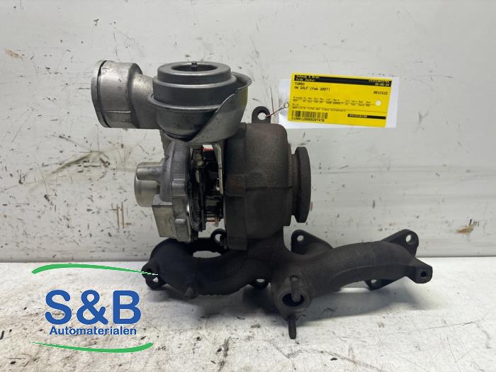 Generalüberholte Turbo Volkswagen Golf V (1K1) 2.0 TDI 16V Preis € 393,25 Mit Mehrwertsteuer angeboten von Schaap & Bron