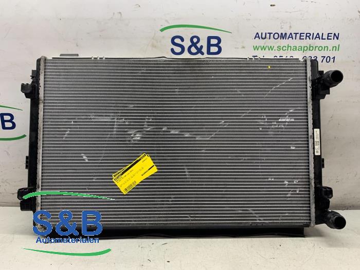 Usagé Radiateur Volkswagen Golf Sportsvan (AUVS) 1.6 TDI 16V Prix € 75,00 Règlement à la marge proposé par Schaap & Bron