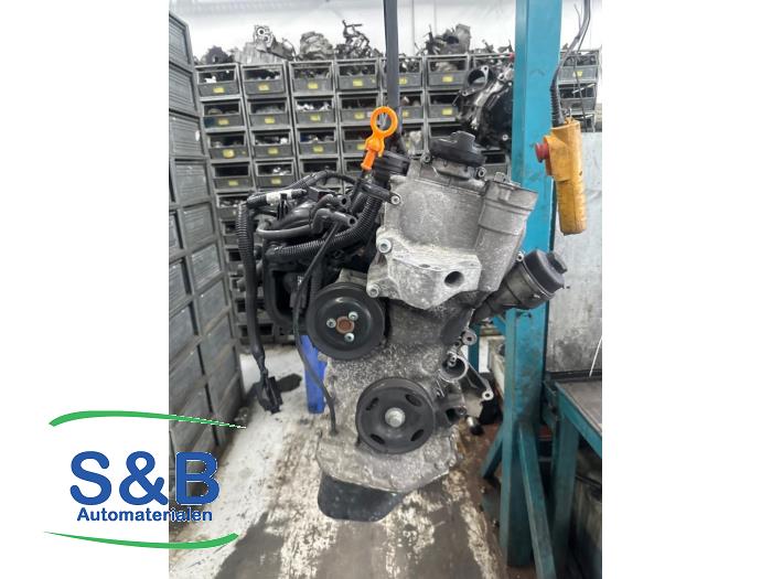 Engine from a Seat Ibiza III (6L1) 1.2 12V 2006