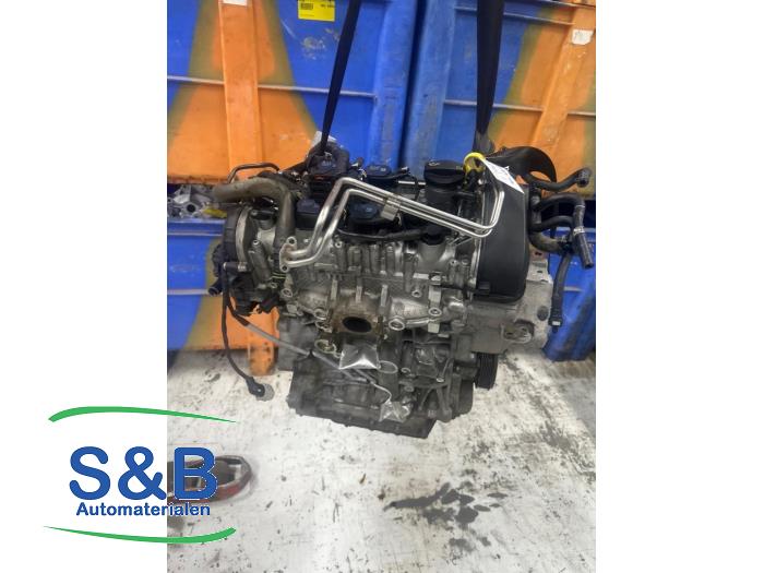 Engine from a Seat Leon (5FB) 1.4 TSI ACT 16V 2017