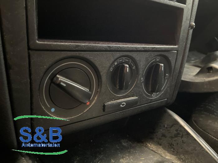 Air conditioning control panel Volkswagen Golf IV 1.6 - 1J0820045F OEM