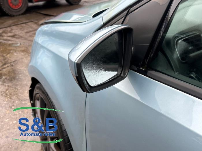 Wing mirror, left from a Volkswagen Polo V (6R) 1.2 TDI 12V BlueMotion 2011