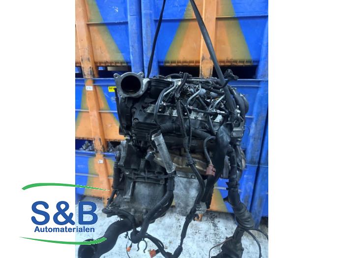 Engine from a Audi A5 Cabrio (8F7) 2.7 TDI V6 24V 2009