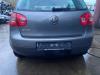 Pare-chocs arrière d'un Volkswagen Golf V (1K1), 2003 / 2010 1.4 16V, Berline avec hayon arrière, Essence, 1.390cc, 55kW (75pk), FWD, BCA, 2003-10 / 2006-05, 1K1 2005
