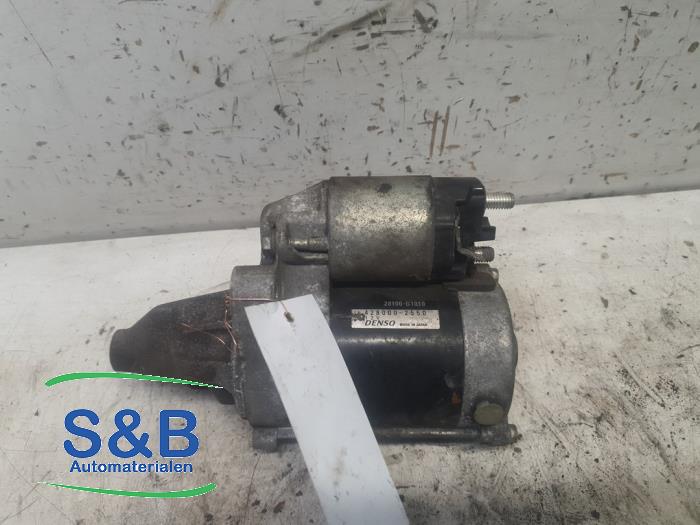 Gebrauchte Anlasser Daihatsu Sirion 2 (M3) 1.0 12V DVVT Preis € 35,00 Margenregelung angeboten von Schaap & Bron