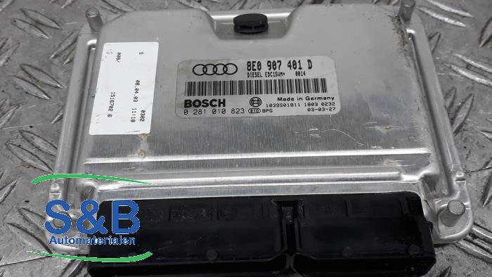 Used Engine management computer Audi A4 (B6) 2.5 TDI V6 24V Quattro Price € 100,00 Margin scheme offered by Schaap & Bron
