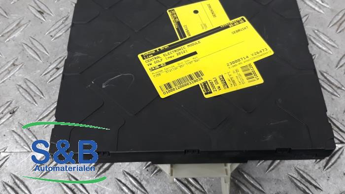 Used Central electronic module Volkswagen Golf VII (AUA) 1.2 TSI 16V Price € 74,99 Margin scheme offered by Schaap & Bron