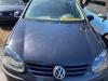 Capó de un Volkswagen Golf V (1K1), 2003 / 2010 1.6 FSI 16V, Hatchback, Gasolina, 1.598cc, 85kW (116pk), FWD, BLP, 2004-05 / 2006-12, 1K1 2004
