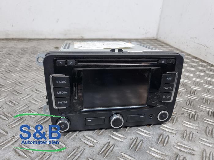 Używane Radio Seat Altea XL (5P5) 1.2 TSI Cena € 275,00 Procedura marży oferowane przez Schaap & Bron