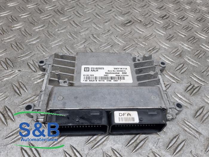 Used Engine management computer Chevrolet Spark (M300) 1.0 16V Price € 49,99 Margin scheme offered by Schaap & Bron