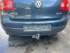 Pare-chocs arrière d'un Volkswagen Golf V (1K1), 2003 / 2010 1.6 FSI 16V, Berline avec hayon arrière, Essence, 1.598cc, 85kW (116pk), FWD, BAG, 2003-10 / 2004-07, 1K1 2005