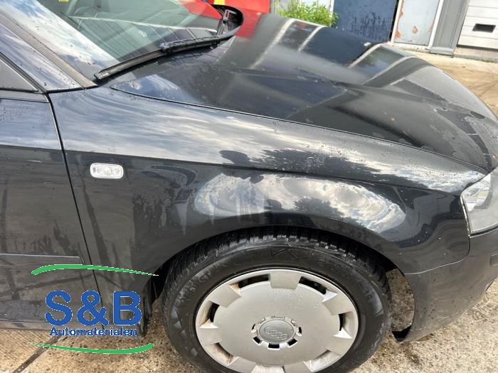Używane Blotnik prawy przód Audi A3 (8P1) 2.0 TDI DPF Cena € 85,00 Procedura marży oferowane przez Schaap & Bron