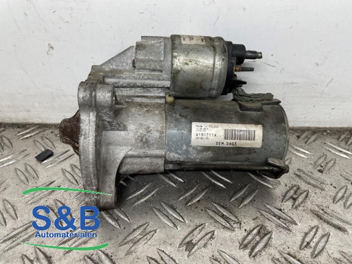 Used Starter Peugeot 307 (3A/C/D) 1.6 16V Price € 24,99 Margin scheme offered by Schaap & Bron