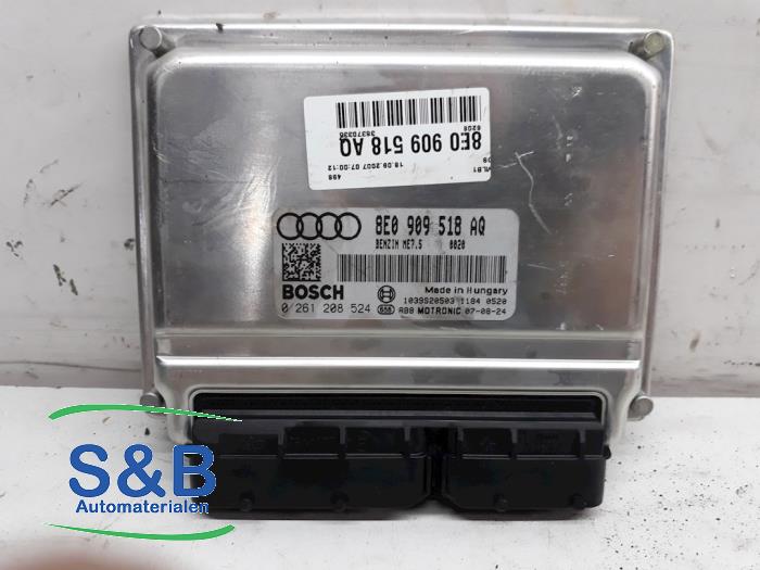 Used Engine management computer Audi A4 Avant Quattro (B7) 1.8 T 20V Price € 125,00 Margin scheme offered by Schaap & Bron
