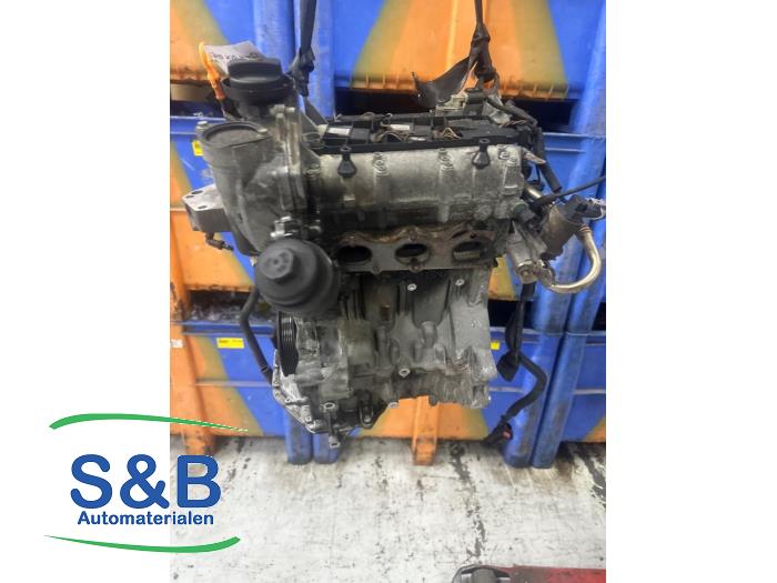 Engine from a Volkswagen Polo IV (9N1/2/3) 1.2 12V 2006