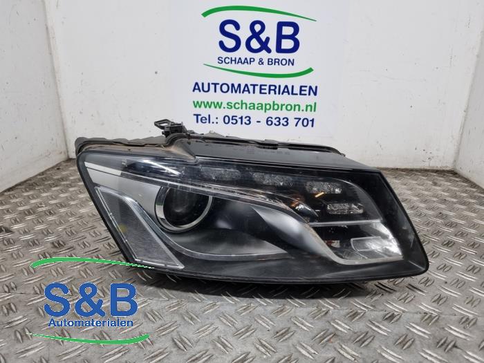 Używane Reflektor prawy Audi Q5 (8RB) 2.0 TFSI 16V Quattro Cena € 799,99 Procedura marży oferowane przez Schaap & Bron